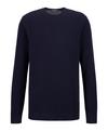 Falke Crew Neck Cotton Piqu&eacute; Strickpullover Herren - night sky (6437)