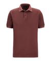 Falke Pima Pique Poloshirt Herren - merlot (8117)