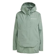 adidas Terrex Xploric 2.5L Climaproof Anorak Daunenjacke Damen Silver Green