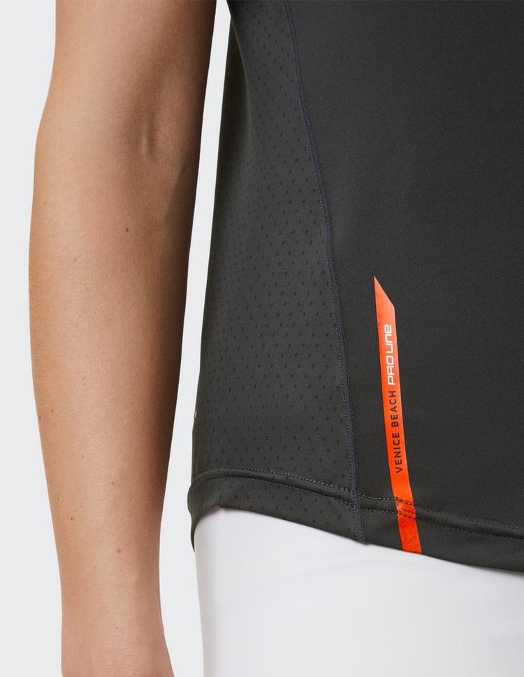 VENICE BEACH VENICE BEACH Pro Line Berkeley T-Shirt Damen - anthracite - 3 | SportScheck