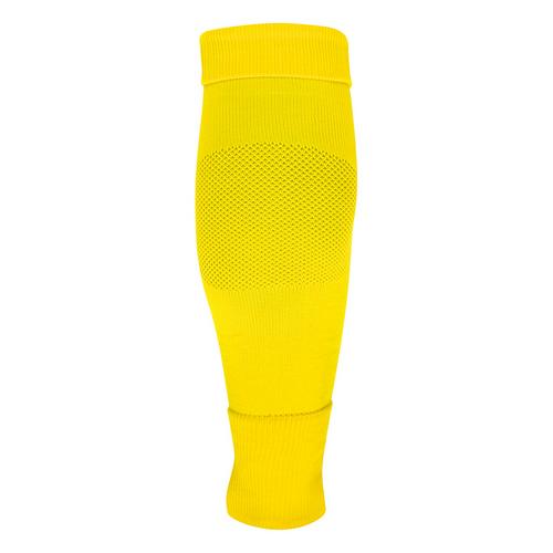 Rückansicht von Uhlsport Tube It Sleeve Stutzen Kinder limonengelb