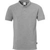 Uhlsport Essential Prime Poloshirt - dark grau melange