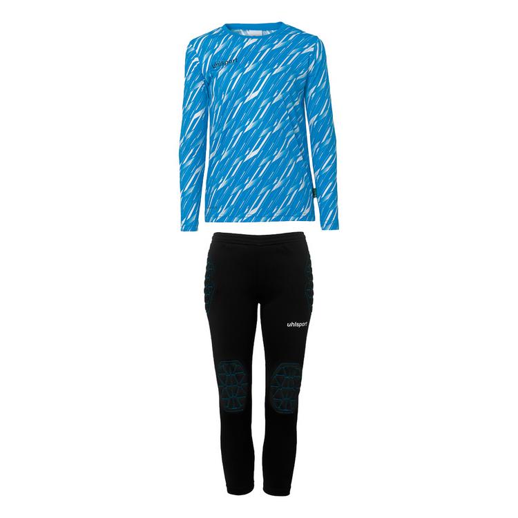 Uhlsport Uhlsport Progressive Junior Torwart Set Kinder - cyan/wei&szlig; - 0 | SportScheck