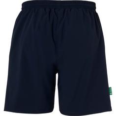 Rückansicht von Uhlsport Essential Evo Woven Fußballshorts Kinder marine