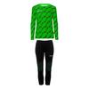 Uhlsport Progressive Junior Torwart Set Kinder - fluo gr&uuml;n/schwarz
