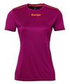 Kempa POLY WOMEN T-Shirt Damen - deep rot