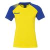Kempa Ambition 28 Women T-Shirt Damen - limonengelb/royal