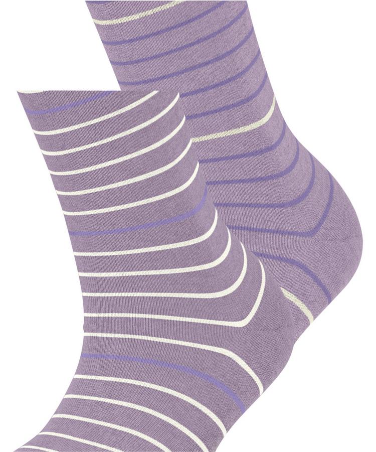 ESPRIT ESPRIT Fine Stripe  2-Pack Socken Damen - Mauve (6904) - 1 | SportScheck