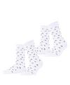 ESPRIT Petite Flowers SO  2-Pack Socken Damen - white (2000)