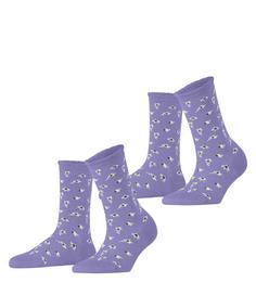 ESPRIT Petite Flowers SO  2-Pack Freizeitsocken Damen thimble (6996)