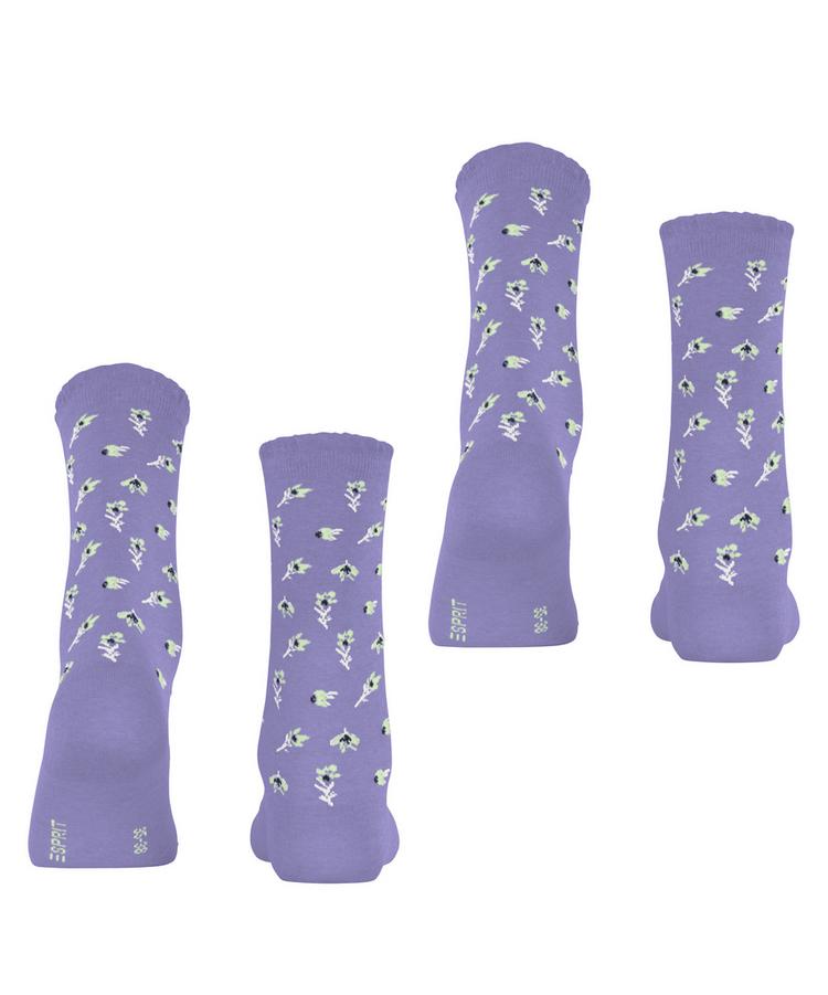 ESPRIT ESPRIT Petite Flowers SO  2-Pack Socken Damen - thimble (6996) - 0 | SportScheck