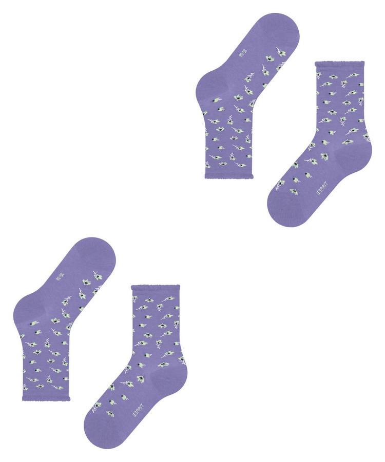 ESPRIT ESPRIT Petite Flowers SO  2-Pack Socken Damen - thimble (6996) - 2 | SportScheck