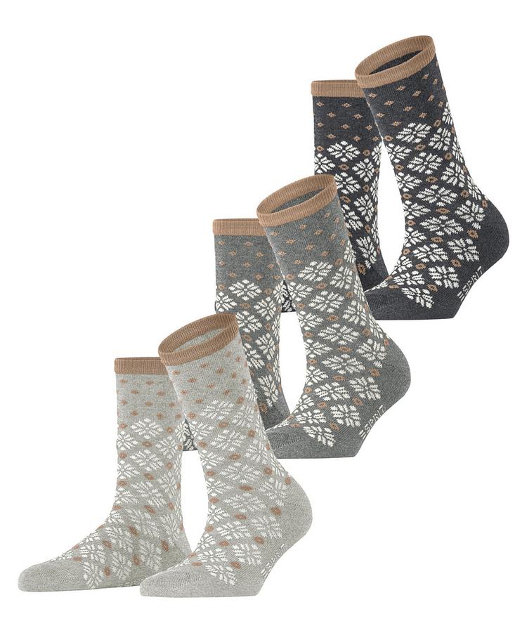 ESPRIT ESPRIT Norwegian SO 3P Socken Damen - sortiment (0010) - 0 | SportScheck