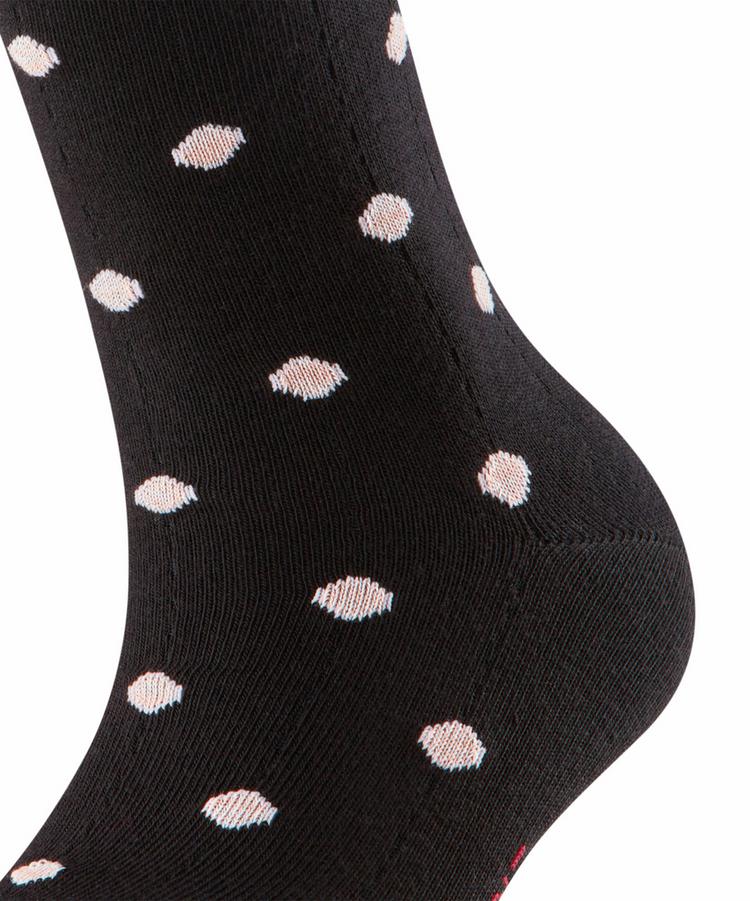 ESPRIT ESPRIT Rolled Cuff & Dots Socks Socken Damen - black (3000) - 1 | SportScheck