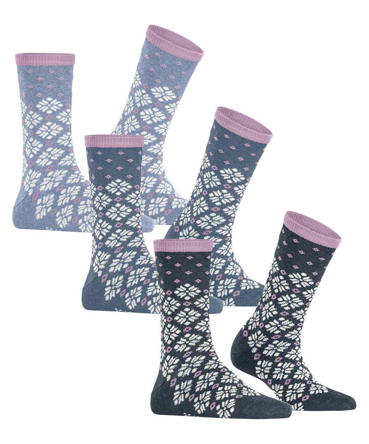 ESPRIT ESPRIT Norwegian  3-Pack Socken Damen - sortiment (0030) - 0 | SportScheck