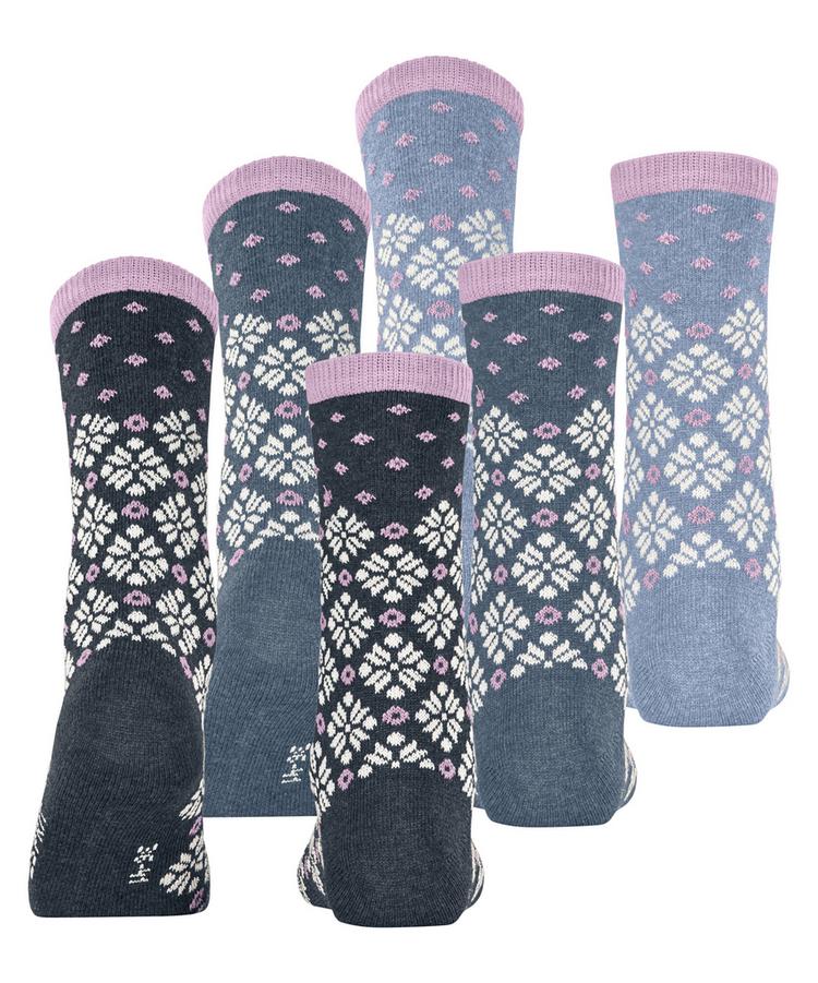 ESPRIT ESPRIT Norwegian  3-Pack Socken Damen - sortiment (0030) - 0 | SportScheck