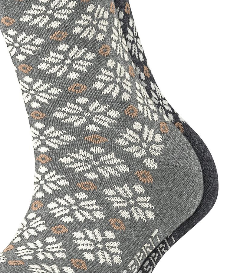 ESPRIT ESPRIT Norwegian SO  2-Pack Socken Damen - sortiment (0020) - 1 | SportScheck