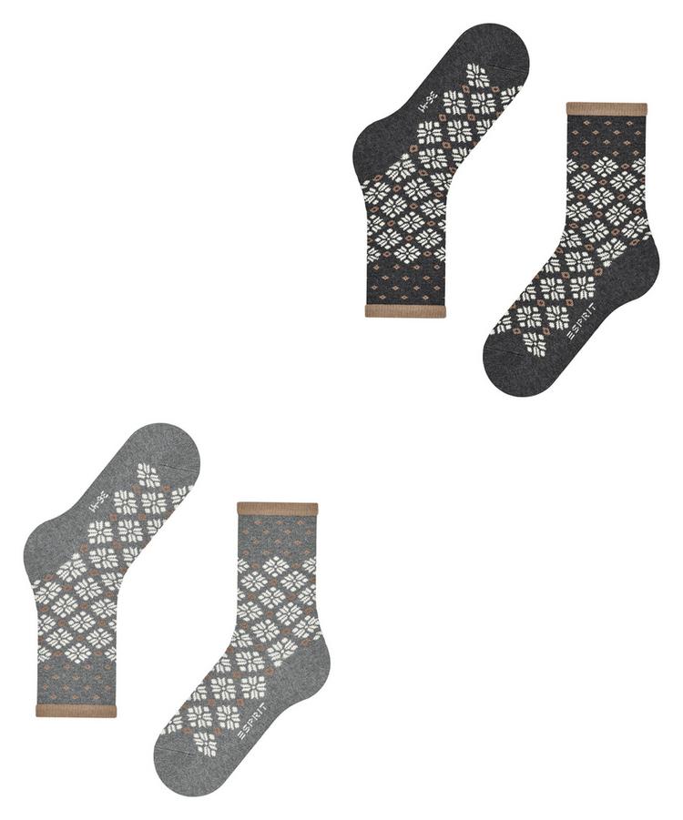 ESPRIT ESPRIT Norwegian SO  2-Pack Socken Damen - sortiment (0020) - 2 | SportScheck