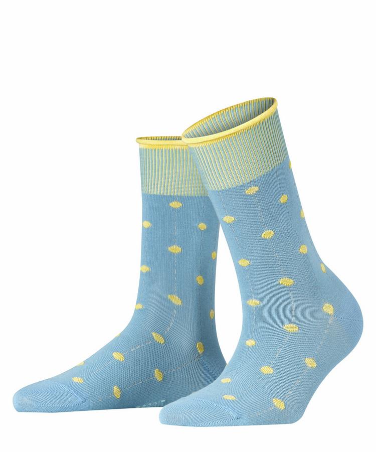 ESPRIT ESPRIT Rolled Cuff & Dots Socks Socken Damen - Morning sky (6546) - 0 | SportScheck