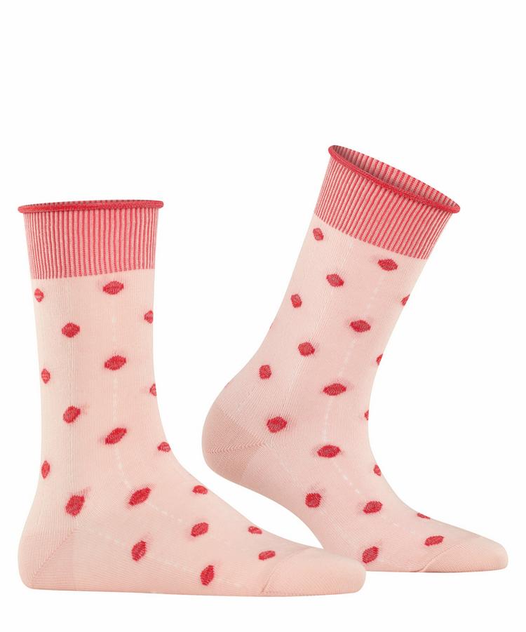ESPRIT ESPRIT Rolled Cuff & Dots Socks Socken Damen - mistyrose (8667) - 0 | SportScheck