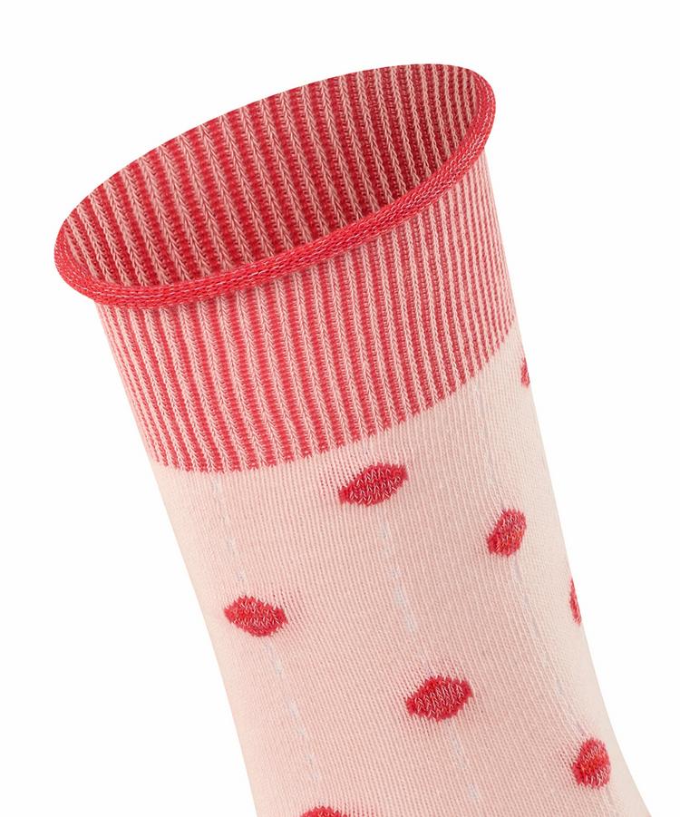 ESPRIT ESPRIT Rolled Cuff & Dots Socks Socken Damen - mistyrose (8667) - 1 | SportScheck