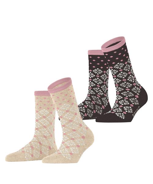 ESPRIT Norwegian SO  2-Pack Socken Damen