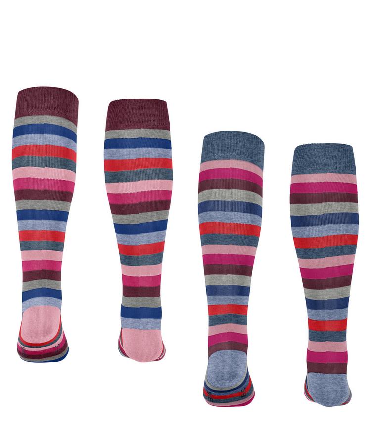 ESPRIT ESPRIT Multi Stripe KH  2-Pack Socken Kinder - light denim (6660) - 0 | SportScheck