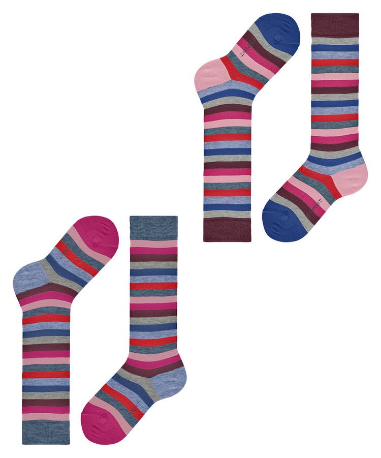 ESPRIT ESPRIT Multi Stripe KH  2-Pack Socken Kinder - light denim (6660) - 2 | SportScheck