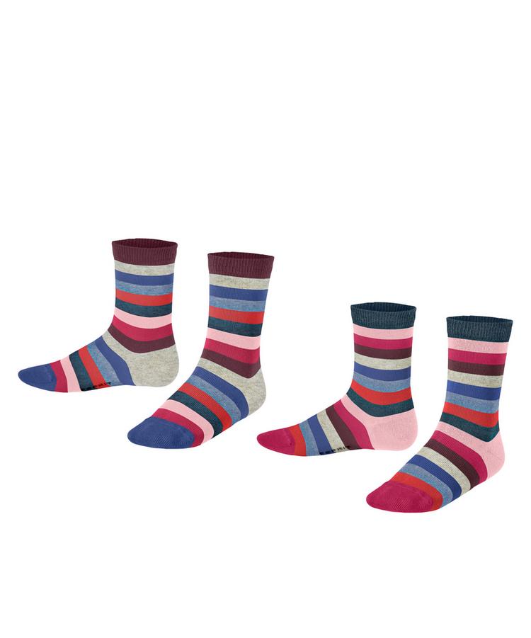 ESPRIT ESPRIT Multicolor Stripe SO  2-Pack Socken Kinder - light denim (6660) - 0 | SportScheck
