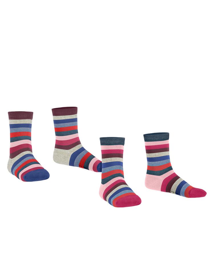 ESPRIT ESPRIT Multicolor Stripe SO  2-Pack Socken Kinder - light denim (6660) - 0 | SportScheck