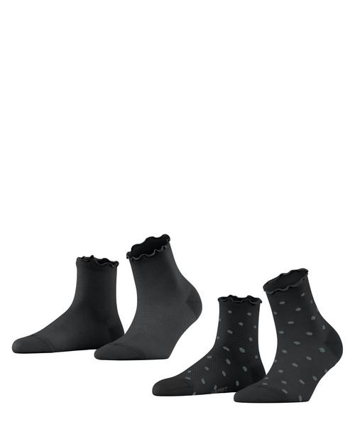 ESPRIT Mesh Dot SSO  2-Pack Socken Damen