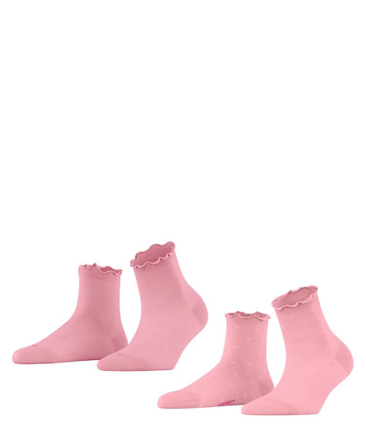 ESPRIT ESPRIT Mesh Dot SSO  2-Pack Socken Damen - bonbon (8476) - 0 | SportScheck