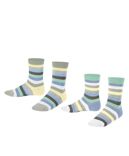 ESPRIT Multicolor Stripe SO  2-Pack Socken Kinder