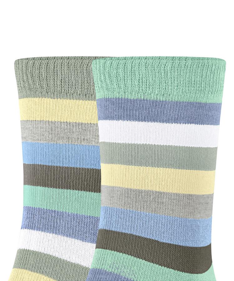 ESPRIT ESPRIT Multicolor Stripe SO  2-Pack Socken Kinder - jade (7188) - 1 | SportScheck