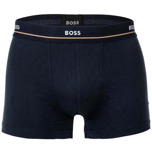 Rückansicht von Boss Boxershort Hipster Herren Schwarz/Grau/Grün