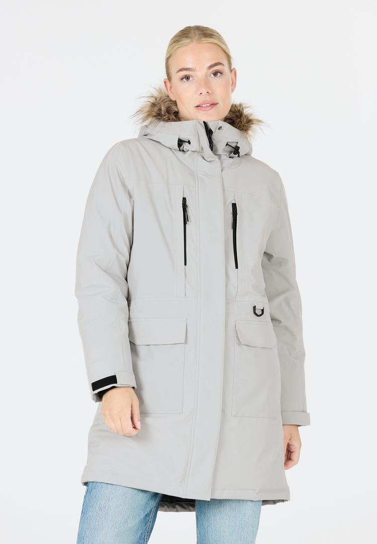 Whistler Whistler Bluff Parka Damen - 1004 Pearl Grey - 1 | SportScheck