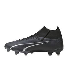 Rückansicht von PUMA ULTRA Pro FG/AG The Forever Faster Fußballschuhe schwarzgrau