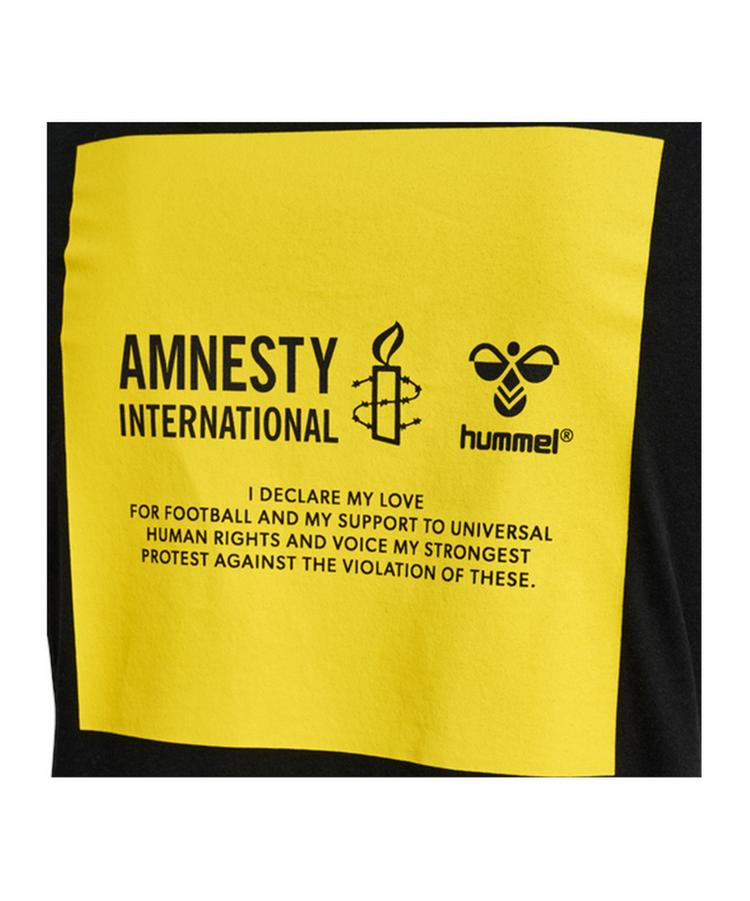 hummel hummel hmlAMNESTY Label F2001 T-Shirt Funktionsshirt Herren - schwarz - 0 | SportScheck