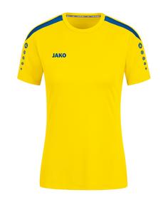 JAKO Power Trikot Damen Fußballtrikot Damen gelbblau