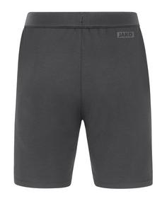 Rückansicht von JAKO Pro Casual Short Fußballshorts Herren grau