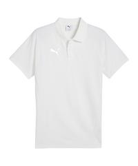 PUMA teamEVOSTRIPE Polo Poloshirt Herren - weiss