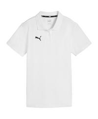 PUMA teamGOAL Casuals Poloshirt Damen Poloshirt Damen - weissschwarz