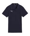 PUMA teamGOAL Casuals Poloshirt Damen Poloshirt Damen - blauweiss