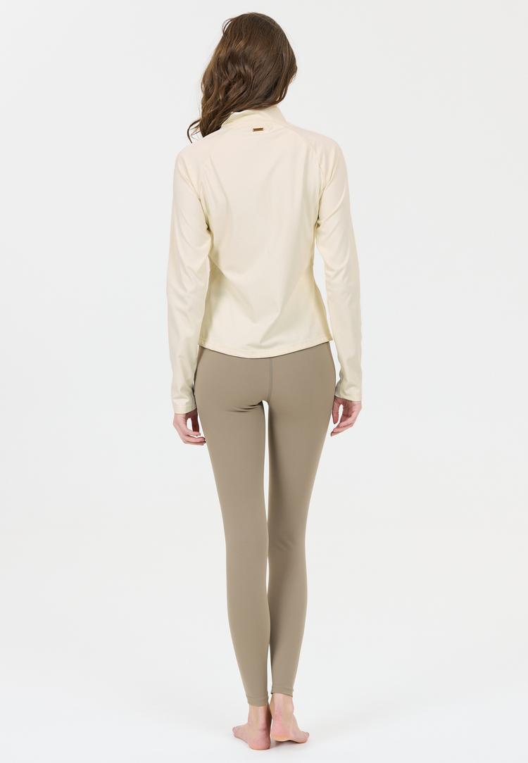 Athlecia Athlecia Midory Langarmshirt Damen - 1195 Antique White - 2 | SportScheck