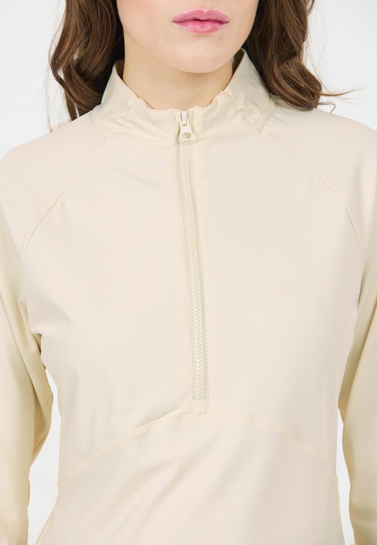 Athlecia Athlecia Midory Langarmshirt Damen - 1195 Antique White - 1 | SportScheck