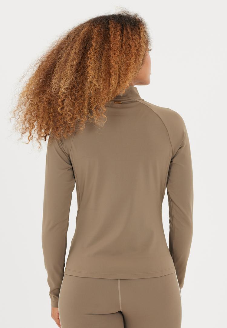 Athlecia Athlecia Midory Langarmshirt Damen - 3107 Walnut - 3 | SportScheck
