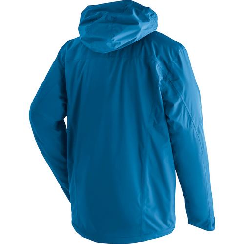 Rückansicht von Maier Sports MetorThermRec Funktionsjacke Herren Blau3047