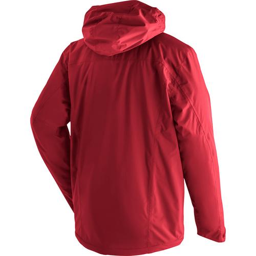 Rückansicht von Maier Sports MetorThermRec Funktionsjacke Herren Rot4584