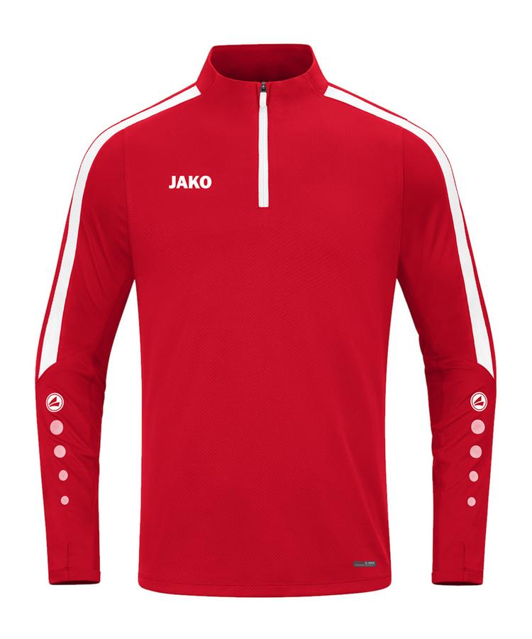 JAKO JAKO Power Sweatshirt Kids Funktionssweatshirt Kinder - rotweiss - 0 | SportScheck