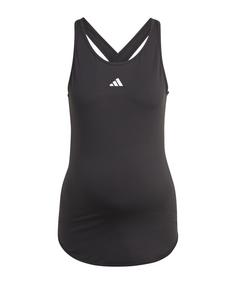 adidas Tanktop Damen Beige Funktionstop Damen schwarzweiss